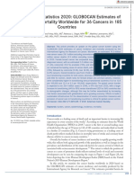 CA A Cancer J Clinicians - 2021 - Sung - Global Cancer Statistics 2020 GLOBOCAN Estimates of Incidence and Mortality