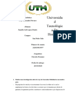 Tarea Derecho Romano 2 Parcial