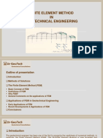 Finite Element Method IN Geotechnical Engineering: DR Mazin Alhamrany