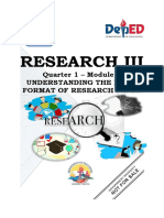 SLM 1 Grade 9 Research 1st Quarter Understanding The IMRAD Format of Research Paper