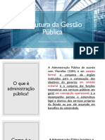 Estrutura Da Gestão Pública Completo (Salvo Automaticamente)