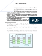 Unit-3-The Data Link Layer (Edited)