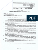 Epreuve Et Corrige Bac 2022 LV1 Anglais Series A1 A2 Cote D'ivoire