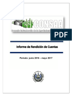 Informe de Rendición de Cuentas 2017