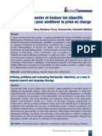 Martinez Perez Etal 2015 - ProjetTherapeutiqueLigneDeBase