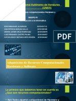 Recursos Computaciónales y Hardware 