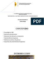 Monitoreo de La Glucemia e Importancia Del Control Metabólico