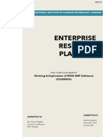 Enterprise Resource Planning: NOW