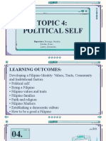 Uts Political Self Report