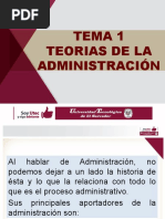 Teorías de La Administración