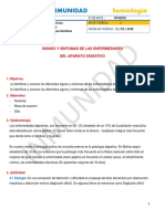 1.5 Signos y Sintomas Del Aparato Digestivo - Esofago y Estomago