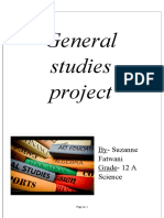 Introduction To General Studies