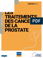 Les Traitements Des Cancers de La Prostate 20170109