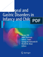 Esophageal and Gastric Disorders in Infancy and Childhood