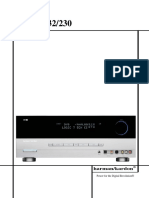 Harman Kardon AVR 132 230 Service Manual