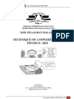 Examination Format Answer 2