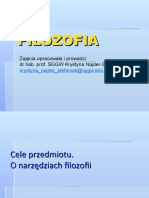 Filozofia W 1 Kierunek Pedagogiki