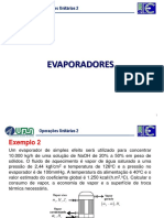 Aula - 13 Evaporadores Exemplo 2 (EPE Alto) Multiplo Efeito