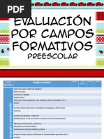 Evaluación Por Campos Formativos