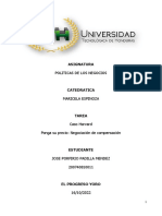 Resumen Caso Ponga Su Precio Negociación de Compensación