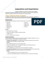 Unidad 4 Comparatives and Superlatives