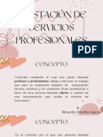 Prestaciones de Servicios