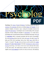 Psychology Reflection