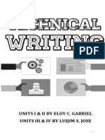 SEE 17 Technical Writing Deans