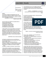 Lista de Revisão Filosofia Enem