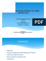 Design and Development of Prbs Generator