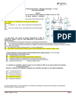 Corr Ficha Exerc DNA e Síntese Proteica