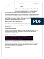 Ansible VaULt