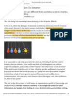 How Diversity Makes Us Smarter - Greater Good