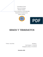 Sismos y Terremotos