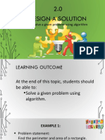 2.1 B Design A Solution Sequence B