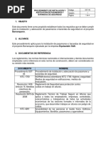 Procedimiento de Instalación Barandas y Pasamanos Equisander SAS