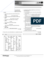 B2 Review Test 1 Standard