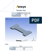 Tensile Test: Units