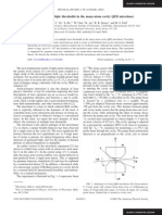 Observation of Multiple Thresholds in The Cavity QED Microlaser