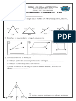 Avaliação Bimestral de Matemática 4º Bimestre de 2022 6º Ano