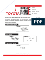 Camry TSB Brake Shim Kits T-BR003-95