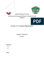 Practica 6 - Transistor Bipolar