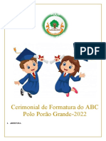 Cerimonial de Formatura ABC-porão Grande