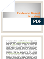 Evidence Based Nursing