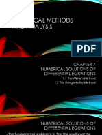 EEP312 Chapter 7 Numerical Solutions of Differential Equations