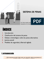 Sistema de Penas