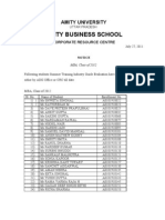 2373bnotice Reg Summer Training Evaluation 2012