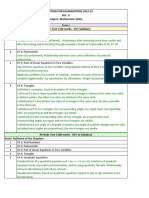 Math Syllabus-Grade 10