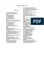 Calendario de Salud Mental