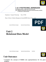 Unit 2 DBMS